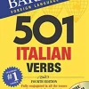 501 ITALIAN VERBS 4ED. W / CD-ROM
