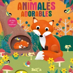 ANIMALES ADORABLES LIBRO CON SORPRESAS