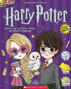 AROUND THE WIZARDING WORLD ACTIVITY BOOK (HARRY POTTER: FOIL WONDERS)