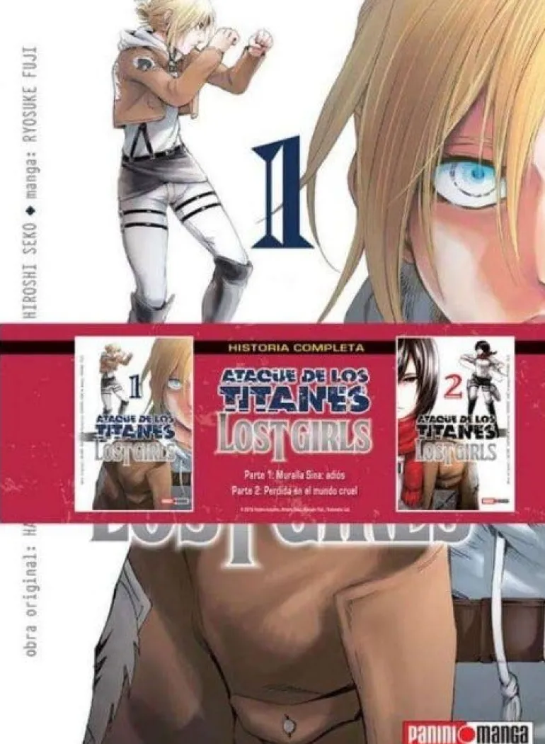 ATAQUE DE LOS TITANES - LOST GIRL (PAQUETE) N. 1