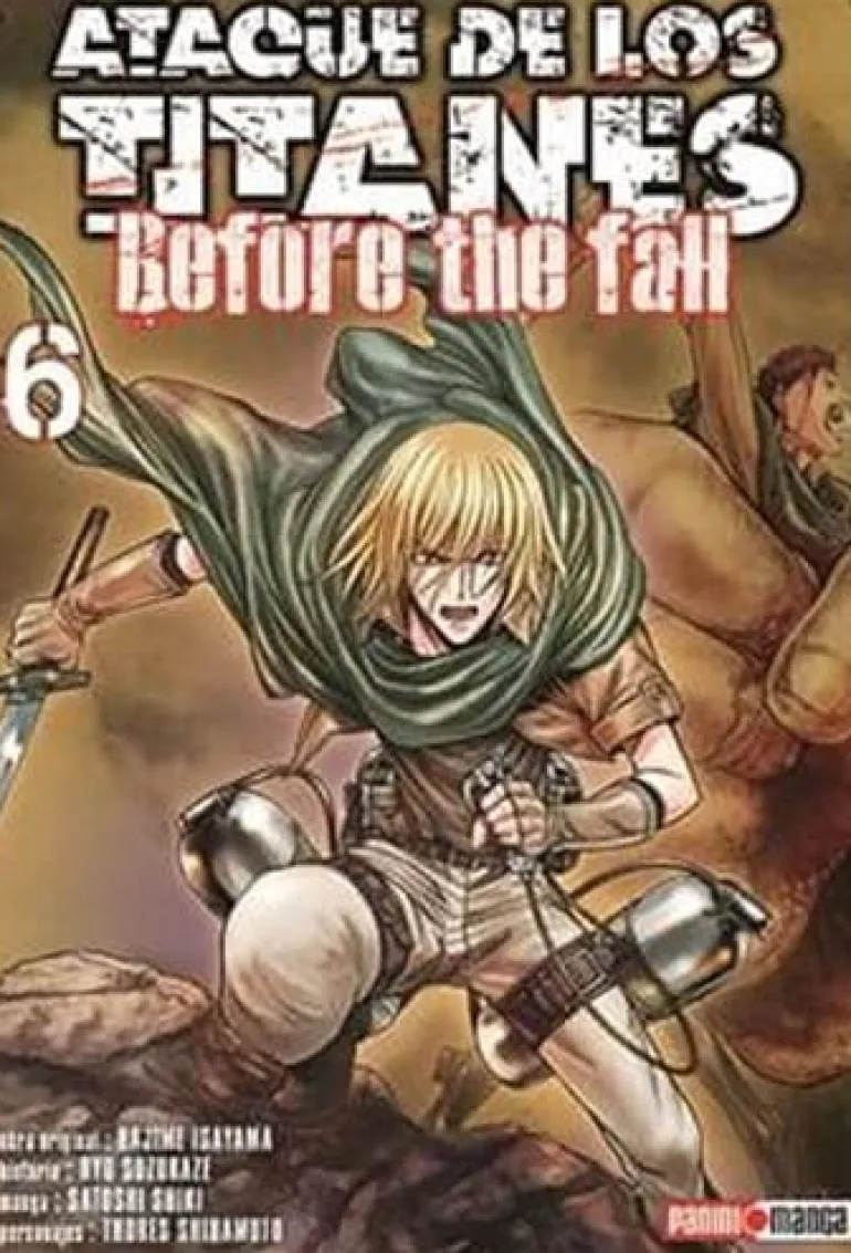 ATAQUE DE LOS TITANES BEFORE THE FALL N°6