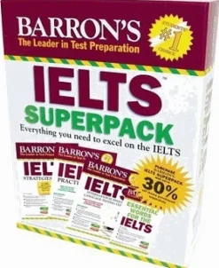 BARRON´S IELTS 3ED. SUPERPACK - 4 BOOKS W/MP3S (4) AND 2 AUDIO CDS