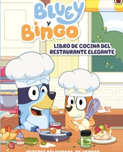BLUEY. LIBRO DE COCINA DEL RESTAURANTE ELEGANTE
