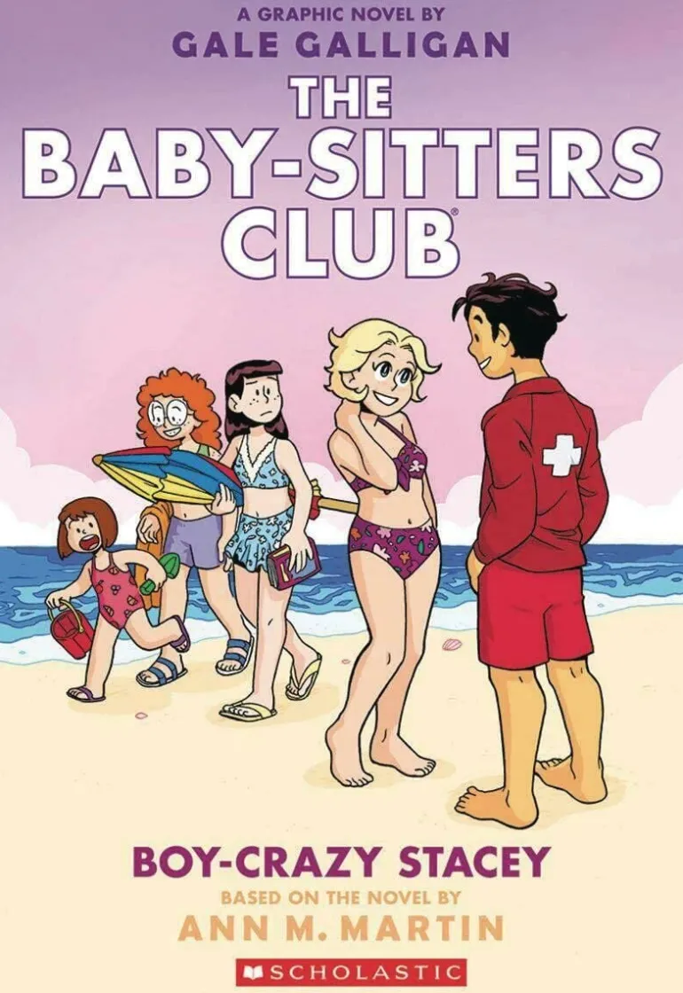 BOY-CRAZY STACEY: A GRAPHIC NOVEL (THE BABY-SITTERS CLUB #7): VOLUME 7