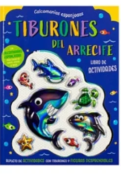 CALCOMANÍAS ESPONJOSAS: TIBURONES DEL ARRECIFE