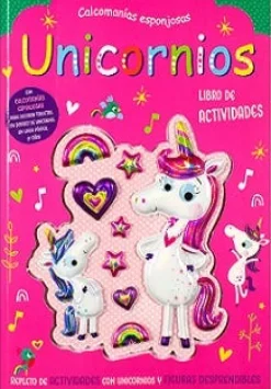 CALCOMANÍAS ESPONJOSAS: UNICORNIOS