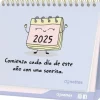 CALENDARIO ESCRITORIO 2025 - PASTEL