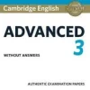 CAMBRIDGE ENGLISH ADVANCED 3 SB WITHOUT ANSWERS