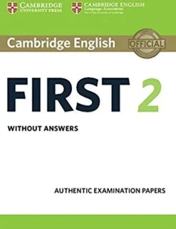CAMBRIDGE ENGLISH FIRST 2 SB WITHOUT ANSWERS