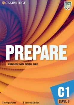 CAMBRIDGE ENGLISH PREPARE! 2ED. 8 WB W / DIGITAL PACK