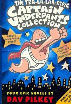 CAPTAIN UNDERPANTS COLLECTION BOXED SET (1-4)  W / SOUND CHIP