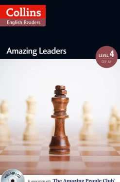 COLLINS ENGLISH READERS - AMAZING LEADERS LEVEL 4