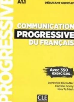 COMMUNICATION PROGRESSIVE DU FRANÇAIS - NIVEAU DÉBUTANT COMPLET - LIVRE + CD
