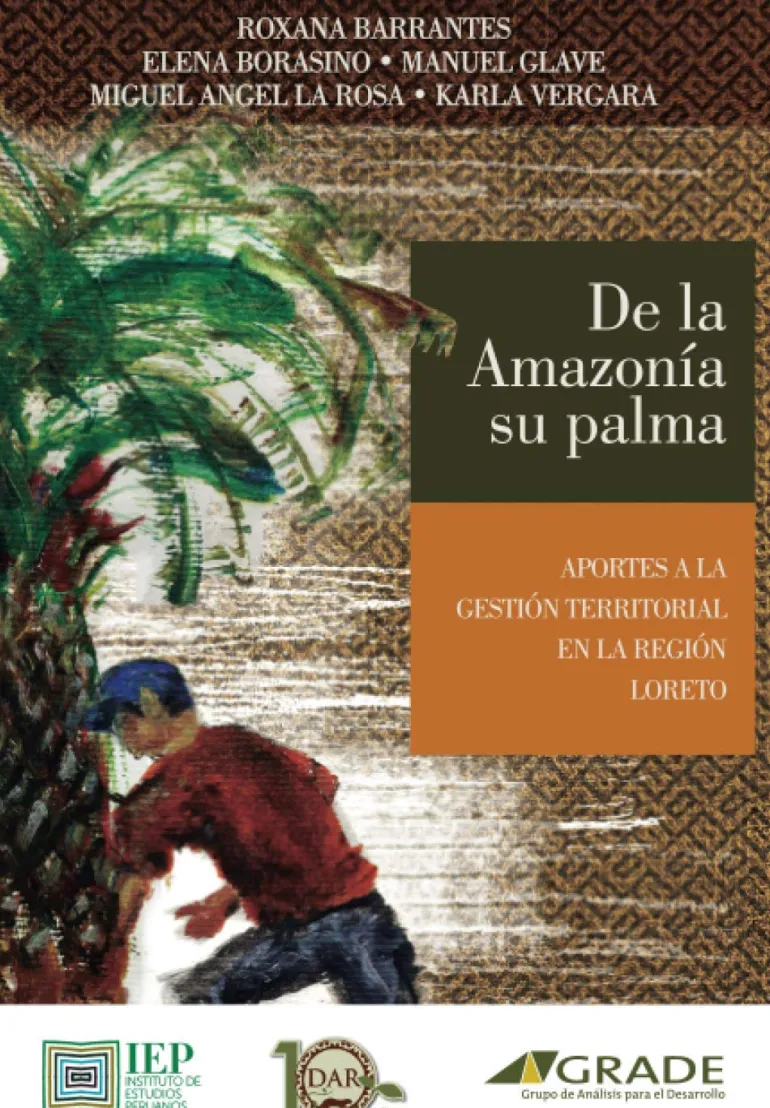 DE LA AMAZONIA SU PALMA: APORTES A LA GESTION TERRITO-RIAL EN LA REGION LORETO