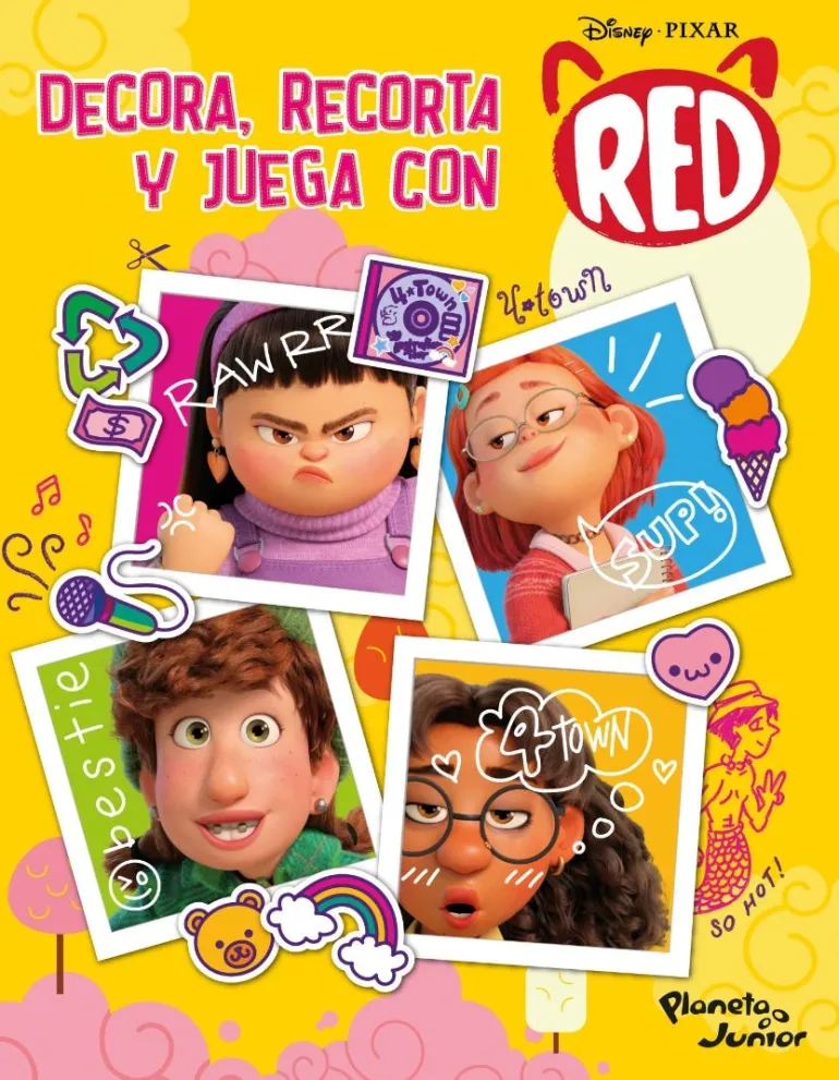 DECORA, RECORTA Y JUEGA CON RED