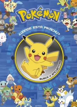 DONDE ESTA PIKACHU BUSCA Y ENCUENTRA