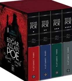 EDGAR ALLAN POE  -O. COMPLETA- 4 VOLUMENES