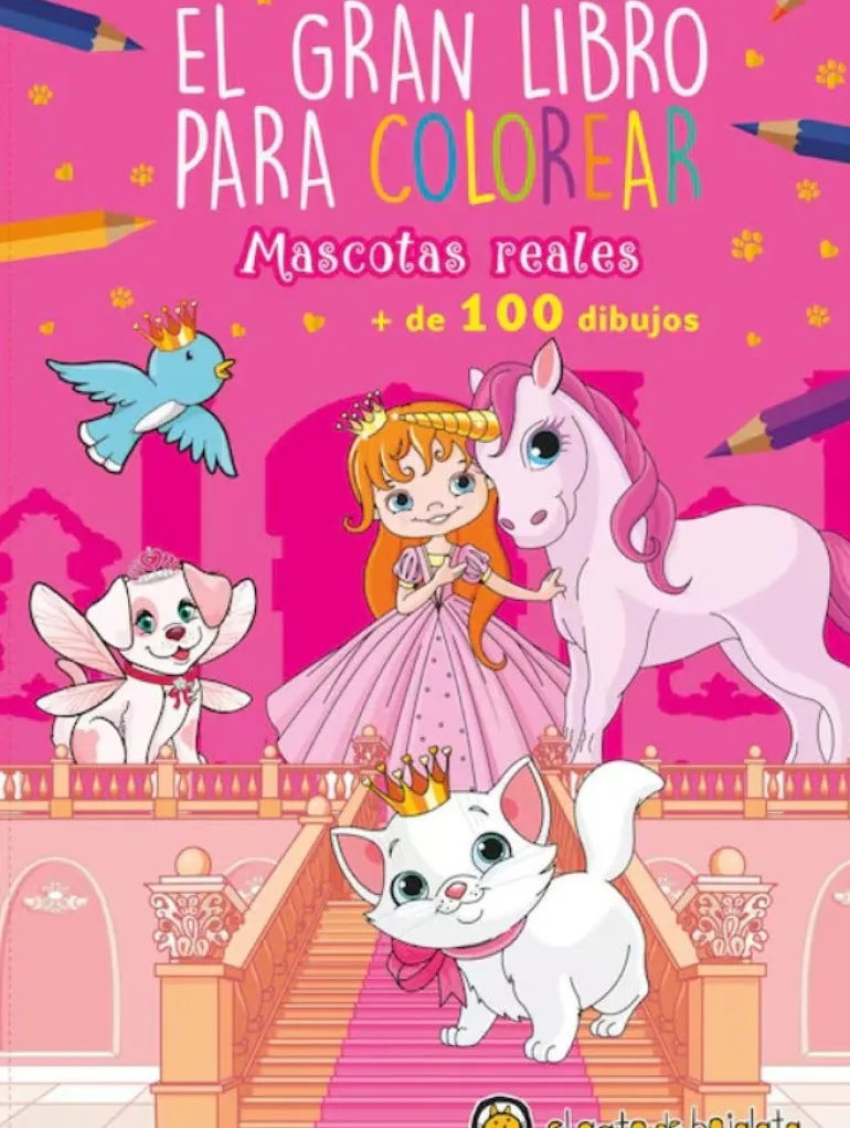 EL GRAN LIBRO PARA COLOREAR. MASCOTAS REALES