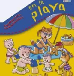 EN LA PLAYA ANIMALITOS DESPLEGADOS