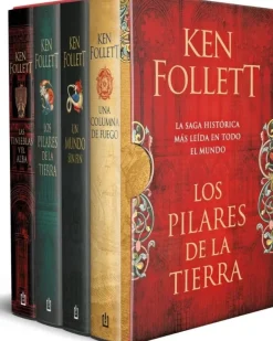 ESTUCHE SAGA LOS PILARES DE LA TIERRA