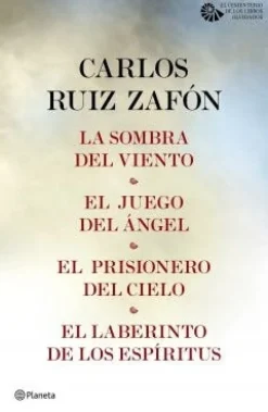 ESTUCHE TRILOGIA CARLOS RUIZ ZAFON  EL CEMENTERIO