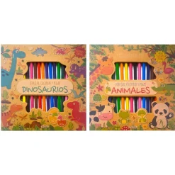 FACIL DE DIBUJAR 2 TIT - LIBRO C /  PEGATINAS Y COLORES