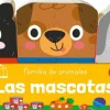 FAMILIA DE ANIMALES. MASCOTAS: CONEJO, GATO Y PERRO