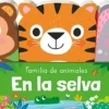 FAMILIA DE ANIMALES. SELVA: ELEFANTE, MONO Y TIGRE