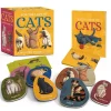 FOR THE LOVE OF CATS: A WOODEN MAGNET SET