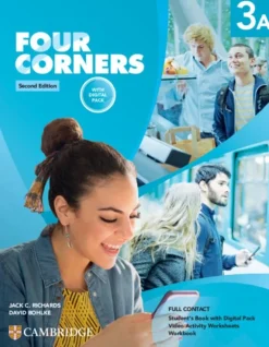 FOUR CORNERS 2ED. FULL CONTACT W /  DIGITAL PACK LEVEL 3A