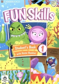 FUN SKILLS LEVEL 1 SB AND HOME BOOKLET W / ONLINE