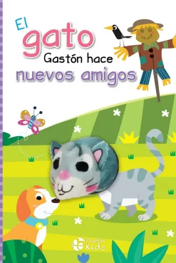GATO GASTON LIBRO CON TITERE