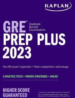 GRE PREP PLUS 2023