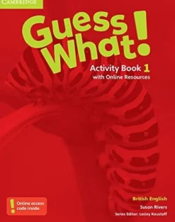 GUESS WHAT! (BE) 1 ACTIVITY BOOK W / ONLINE RESOURCES