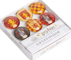 HARRY POTTER: GRYFFINDOR GLASS MAGNET SET (SET OF 6)