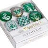 HARRY POTTER: SLYTHERIN GLASS MAGNET SET (SET OF 6)