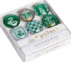 HARRY POTTER: SLYTHERIN GLASS MAGNET SET (SET OF 6)