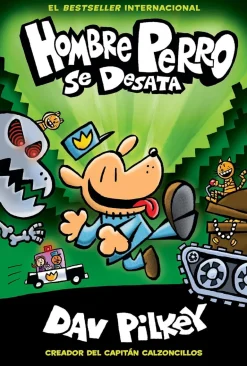 HOMBRE PERRO SE DESATA