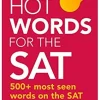 HOT WORDS FOR THE SAT