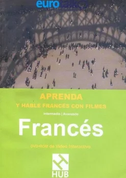 HUB - APRENDA Y HABLE FRANCES C / FILMES DVD-ROM