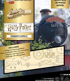 INCREDIBUILDS: HARRY POTTER: HOGWARTS EXPRESS BOOK AND 3D WOOD MODEL