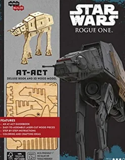 INCREDIBUILDS: STAR WARS: ROGUE ONE: AT-ACT DELUXE BOOK AND MODEL SET