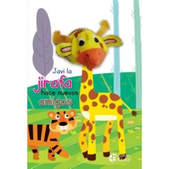 JAVI LA JIRAFA LIBRO CON TITERE