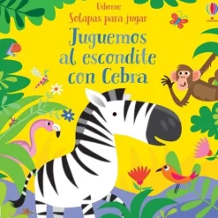 JUGUEMOS AL ESCONDITE CON CEBRA SOLAPAS PARA JUGAR