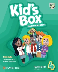 KID´S BOX (BE) NEW GENERATION - PUPIL´S BOOK WITH EBOOK LEVEL 4