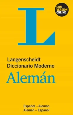 LANGENSCHEIDT DICCIONARIO MODERNO ALEMÁN