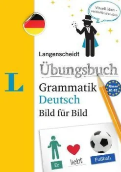 LANGENSCHEIDT LIBRO DE EJERCICIOS DE GRAMÁTICA ALEMÁN IMAGEN POR IMAGEN