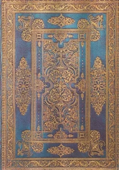 LIBRETA TAPA DURA GRANDE BLUE LUXE