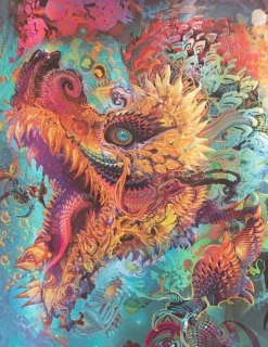 LIBRETA TAPA DURA MINI HUMMING DRAGON