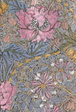 LIBRETA TAPA DURA MINI MORRIS PINK HONEYSUCKLE